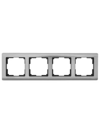 Рамка 4-я Metallic глянцевый никель W0041602