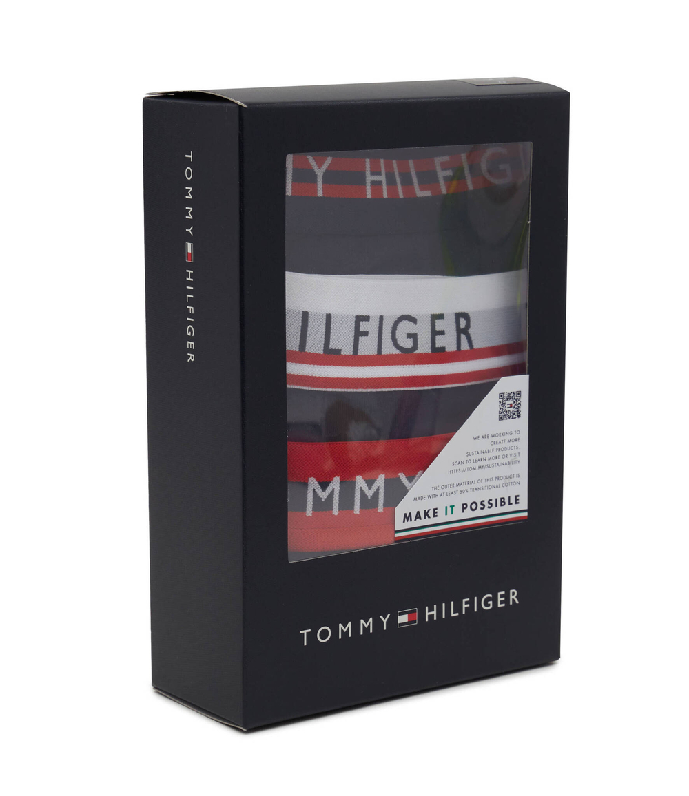 Трусики-боксеры 3шт. Tommy Hilfiger - черный(UM0UM03034)