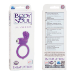 Виброкольцо фиолетовое Body & Soul Inspiration