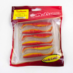 Виброхвост Mottomo Typhoon (85мм, 4гр), 6шт/уп