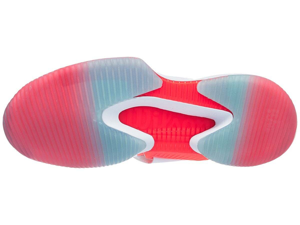 Женские Кроссовки теннисные Wilson Kaos Mirage W - white/fiery coral/s.sea