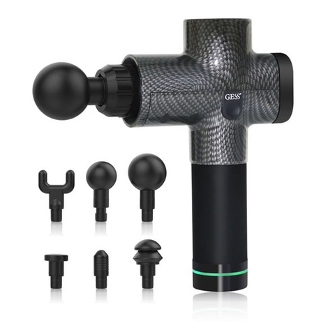 Массажный пистолет беспроводной Gess Revolver  (перкуссионный массажер)