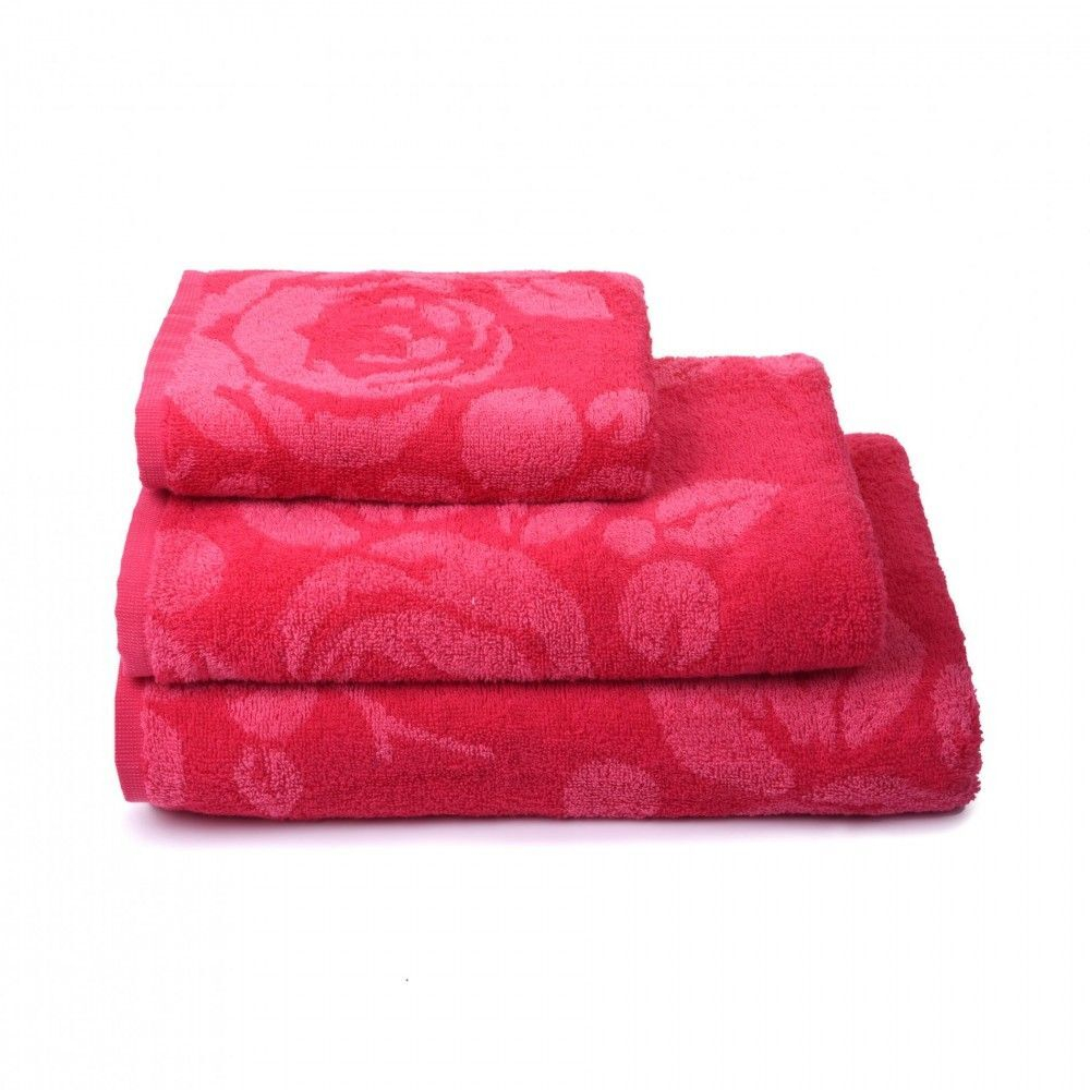 Полотенце махровое "Rose Color" 100% хлопок ПЛ-3502-03088 (70*130)