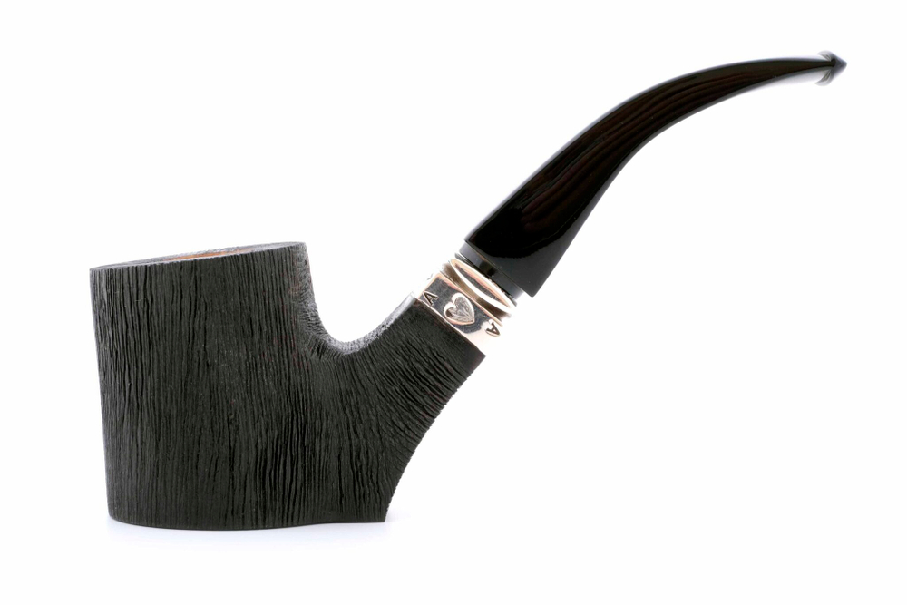 Курительная трубка L’Anatra Poker Pettinata, в шкатулке L013-1