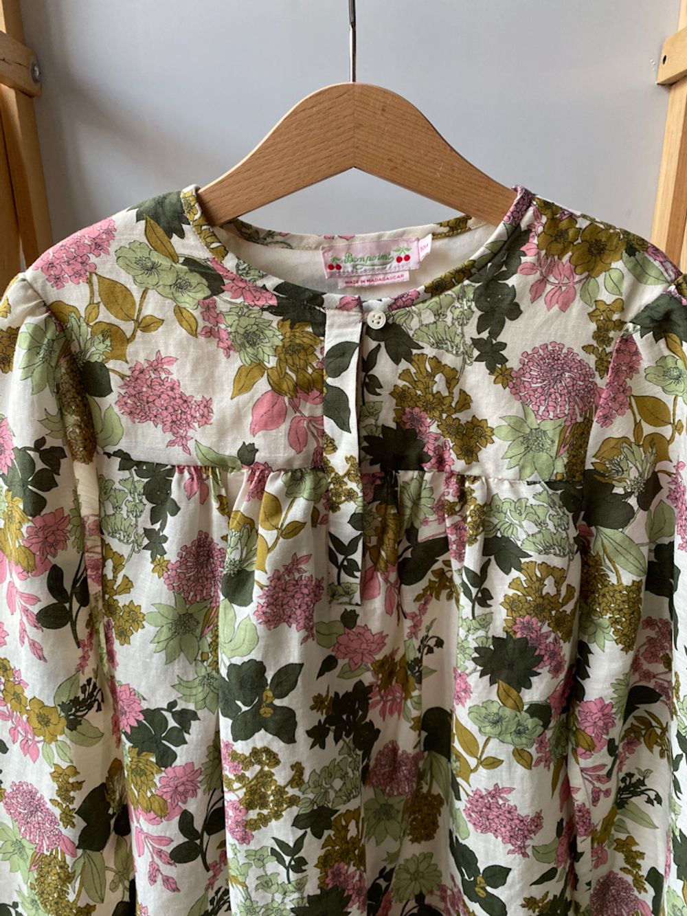 Льняная блузка Bonpoint, 140