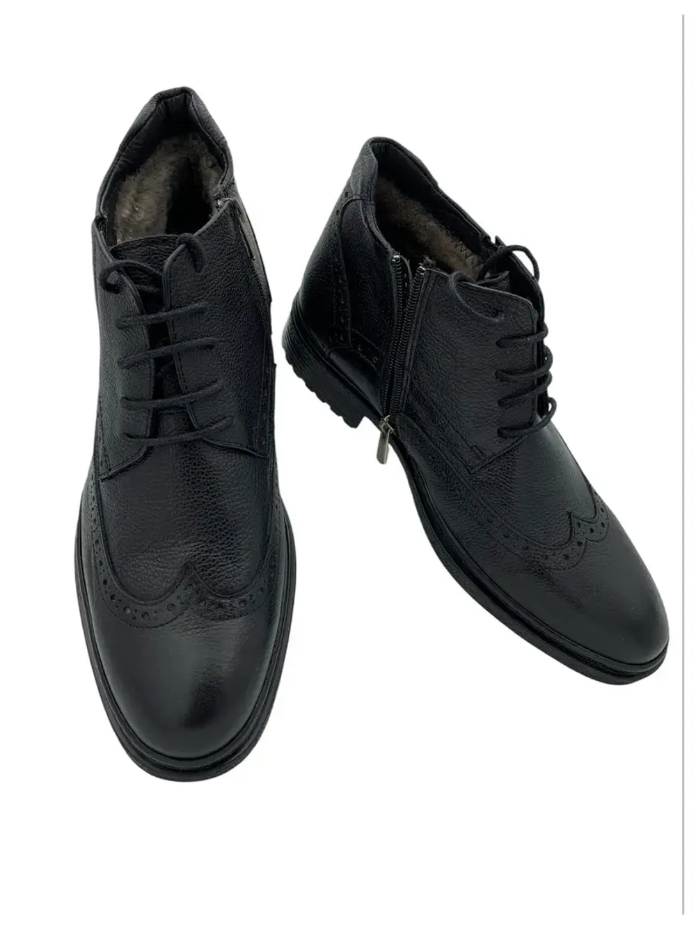 Ботинки натуральная кожа и мех