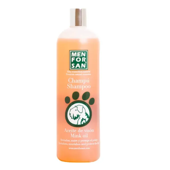 Men For San шампунь для собак с маслом Макадамии 1л
