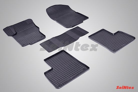 Резиновые коврики в салон Mercedes-Benz ML [W166] (2011-2015) "Сетка"