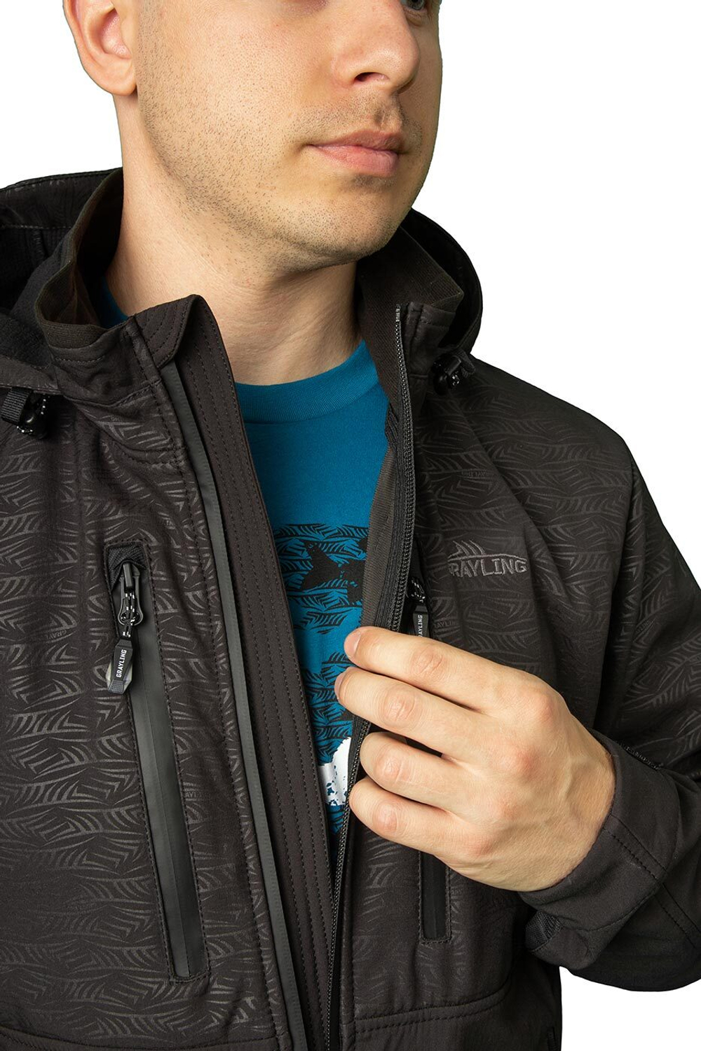 Костюм "Bering (Беринг)" (софт-шелл,черный) GRAYLING, Черный