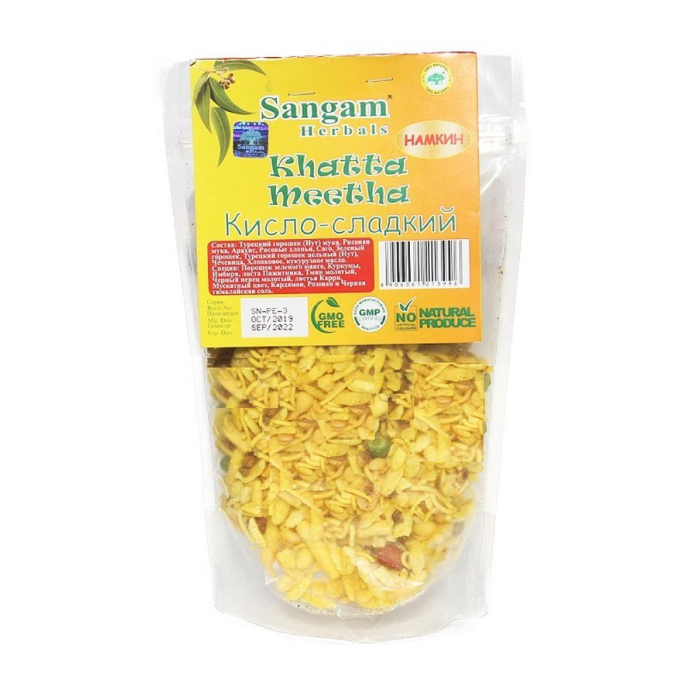 Закуска Sangam Кисло-сладкий Хатта Мита Намкин Khatta Meetha, 100 г