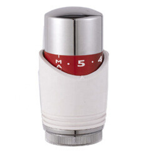 Термоголовка МЕТАЛЛ  (Белый/Хром) ViEiR (100/10/1шт)