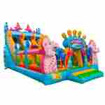 Коммерческий надувной батут «В гостях у дельфинов 3», 10*5*5 м