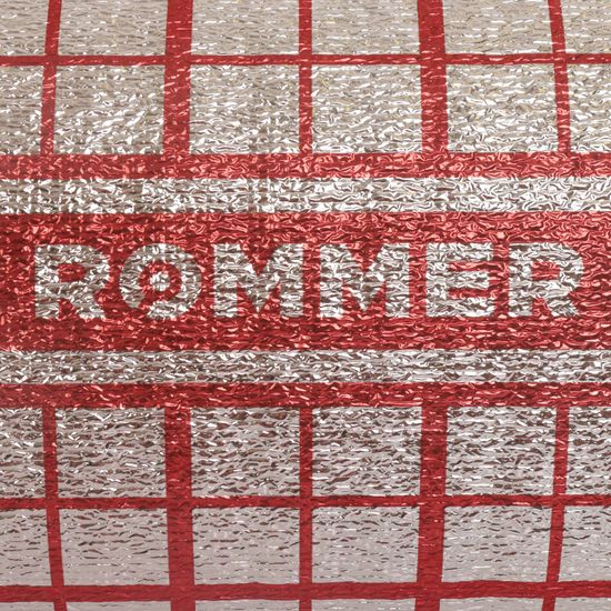 Подложка для тёплого пола Rommer 30 м2 (1,2 x 25 м), толщина 3 мм (RMF-0001-032530)