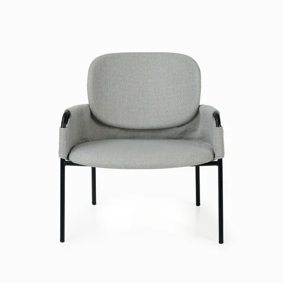 Лаунж-кресло Lok, светло-серое