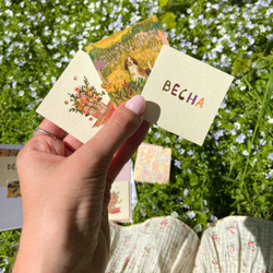 набор стикеров "пастель"