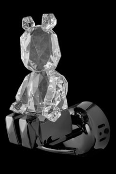 Бра LED 6W 3000К LE1077/1W BL/TR чёрный/прозрачный Sophie Leon