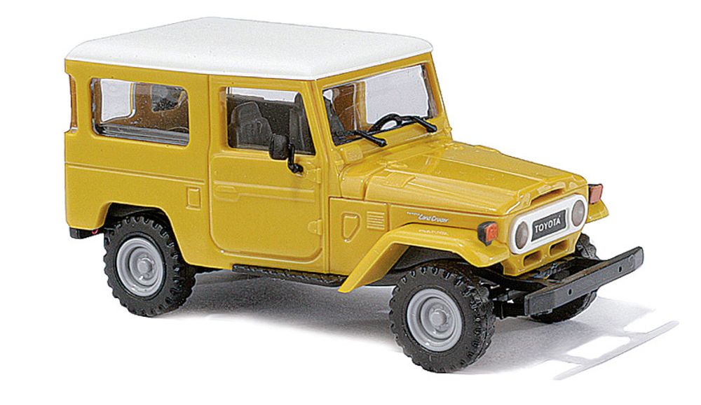 Автомобиль Toyota Land Cruiser, желтый (H0)