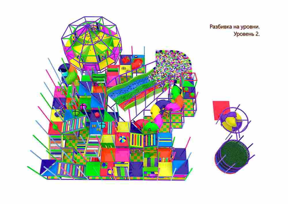 Детский игровой лабиринт «Цирковая Страна Чудес»