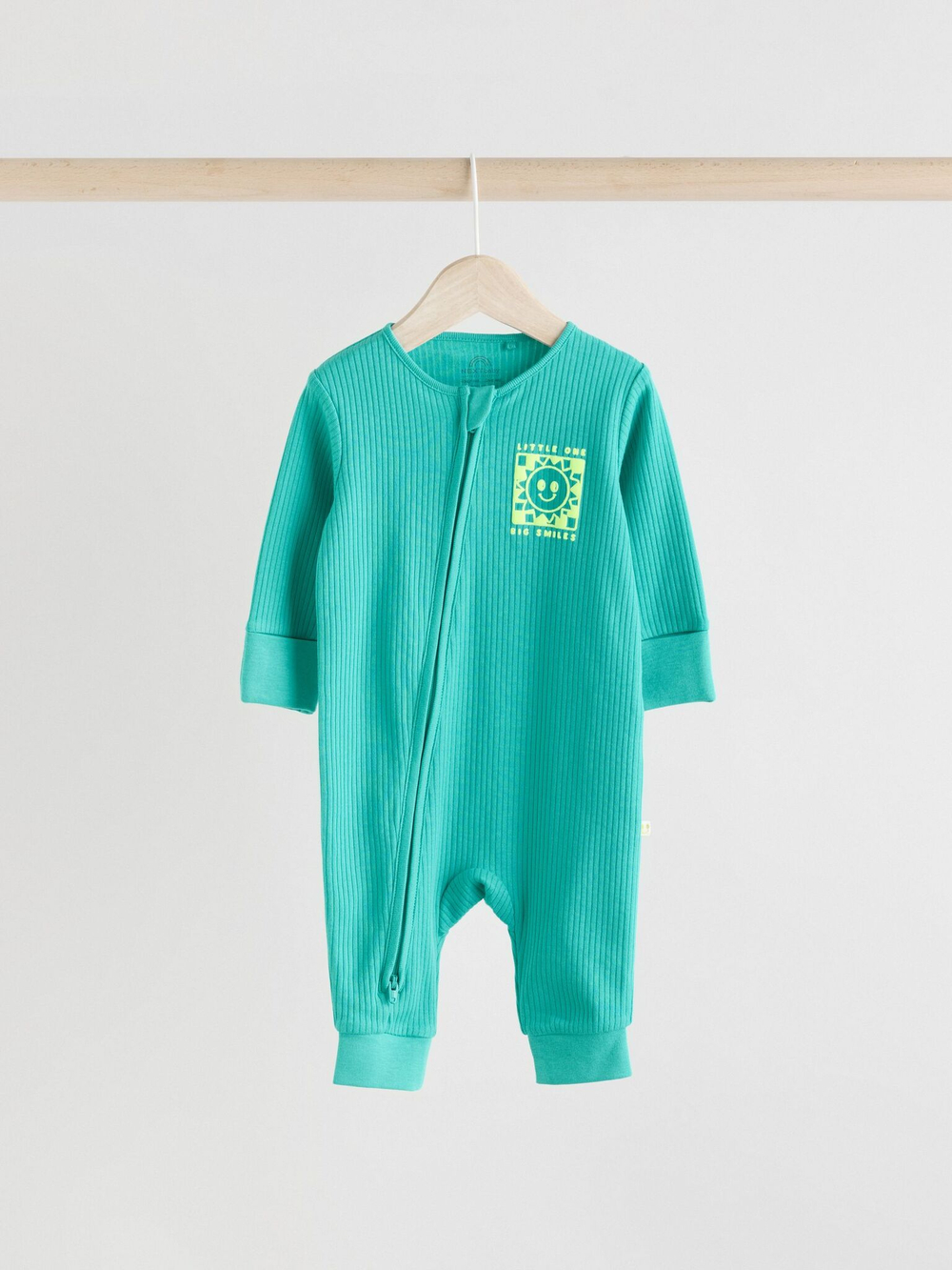 Комбинезон / Cлип для малышей Next E19-551, 3 шт., Голубой, Мятный, Бежевый