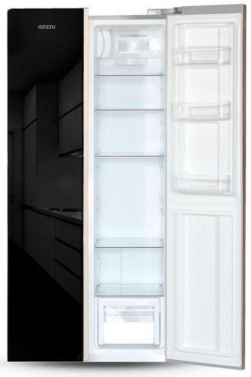 Холодильник Ginzzu NFK-452 Glass