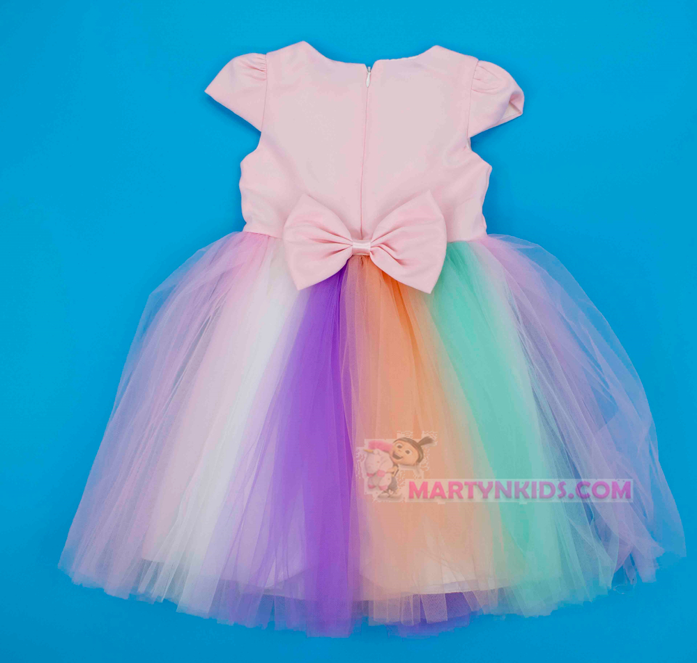 платье Единорог реснички 3907