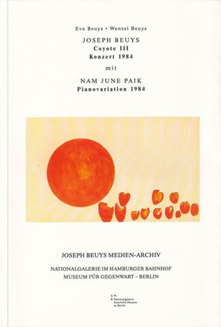 Йозеф Бойс и Нам Джун Пайк. Койот-3. Концерт 1984. Вариации для пианино 1984