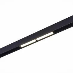ST804.446.12 Магнитный трековый светильник Черный LED 1*12W 4000K 750Lm Ra>90 120° IP20 L220xW22xH46 СКАЙЛАЙН 48V