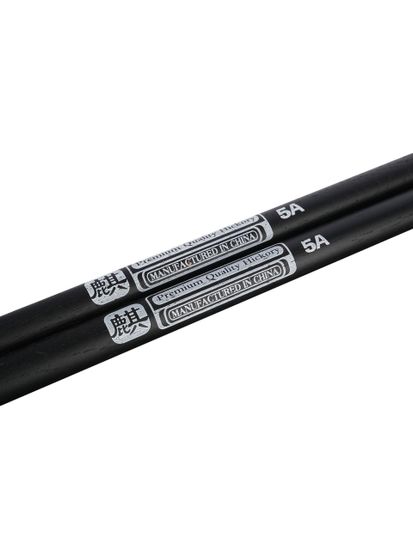 Барабанные палочки, орех гикори, HUN 5A QI BLACK Colored Series