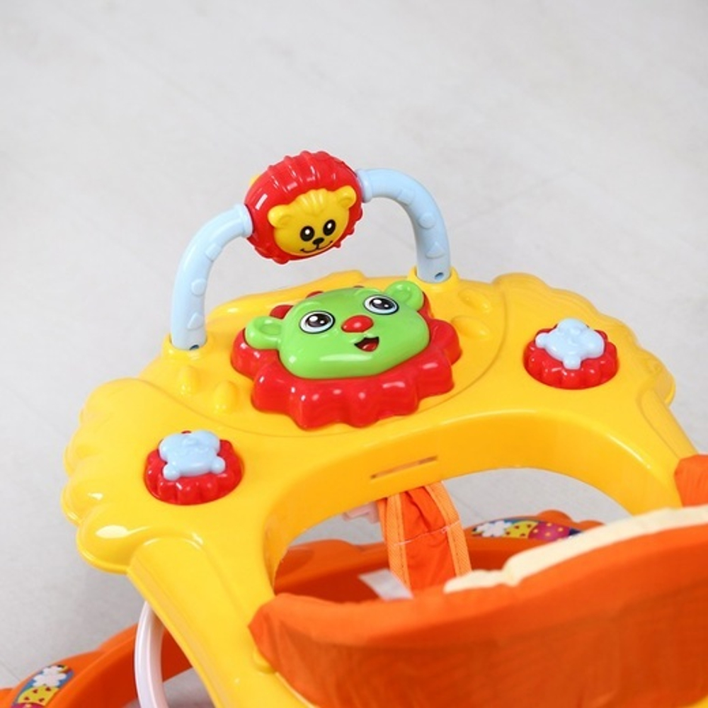 Ходунки ЛЬВЕНОК (-оранжевый/желтый)