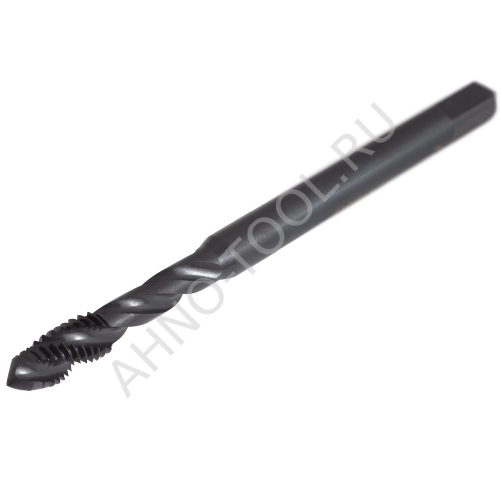 Метчик м/р  М6,0х1,0 Р6М5/М2 DIN371 BLACK OXIDE, с винтовой канавкой, ТОЧИНТЕХ