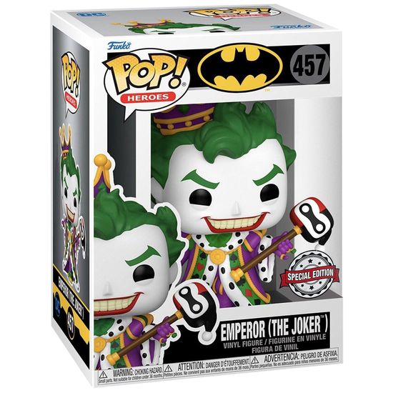 Фигурка Funko POP! Heroes DC Emperor Joker NYCC22 (Exc) (457) 67034 / Фигурка по мотивам вселенной DC, Император Джокер