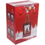 Сувенир с подсветкой «Елочка нарядная» 16.6*8.6*23 см, микс (питание от USB и батареек)