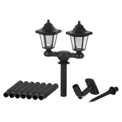 ERASV01-01 ЭРА ЭРА Садовый светильник на солнечной батарее, пластик, черный, 150 см | Садовые декоративные светильники