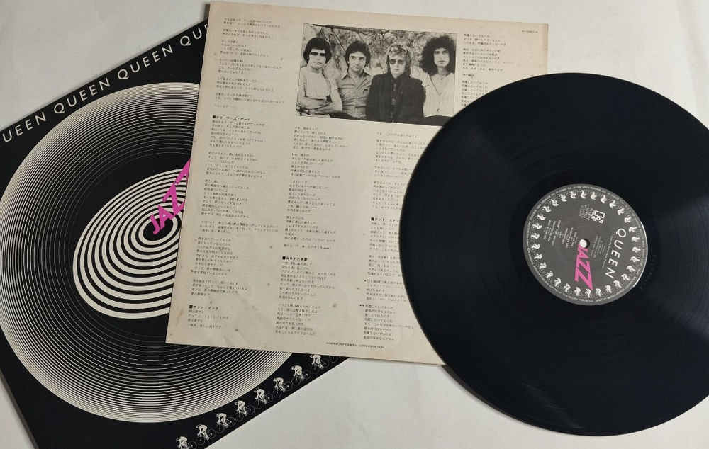 Винтажная виниловая пластинка LP Queen Jazz (Japan 1978) (No Obi) EX