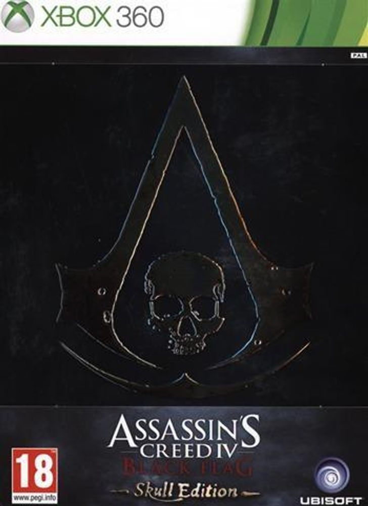 Assassins Creed 4 Черный флаг Scull Edition Xbox 360 Б\У