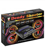 8 битная игровая приставка Dendy Shooter 260 встр. игр+ пистолет