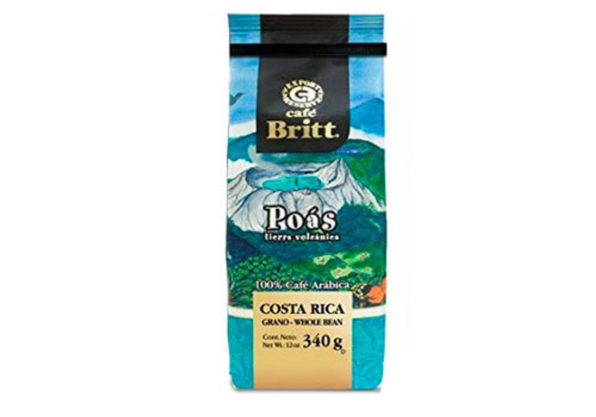 Кофе в зёрнах Café Britt Poás, 340г