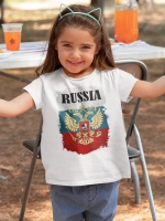Футболка с гербом России