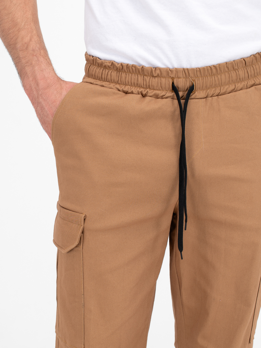 Карго джоггеры прямые. Кэиел