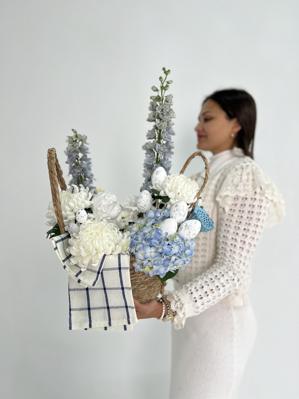 Пасхальная корзина "Морской бриз"