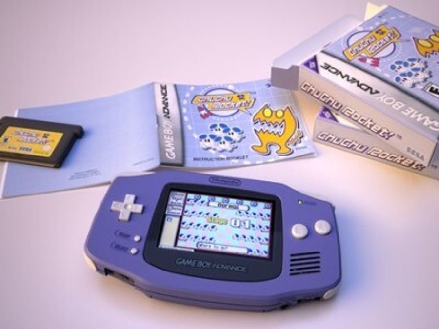 Nintendo Game Boy Advance уменьшили до размера брелока