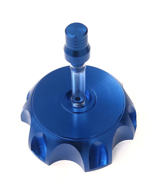 Пробка (крышка) бензобака CNC синяя