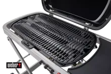 Портативный газовый гриль Weber Traveler, 1 горелка, чёрный