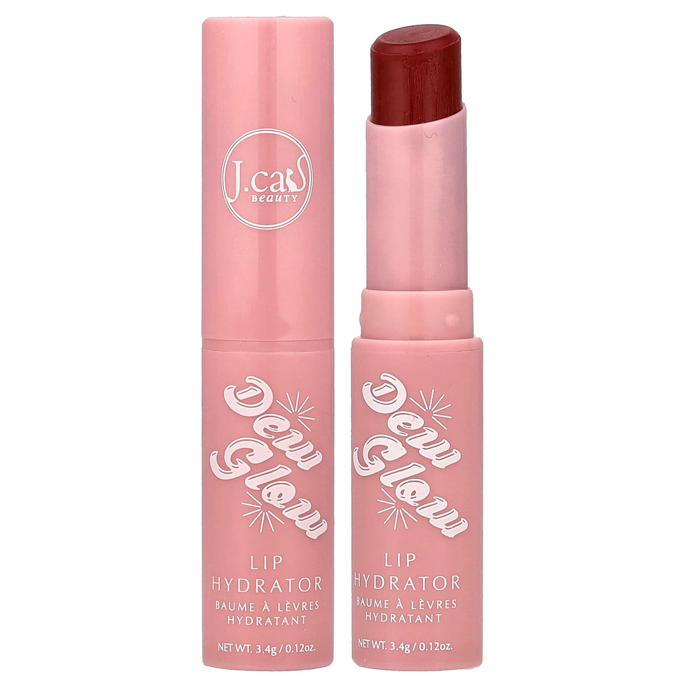 J.Cat Beauty, Dew Glow, увлажняющий крем для губ, DLB102, морковная посыпка, 3,4 г (0,12 унции)