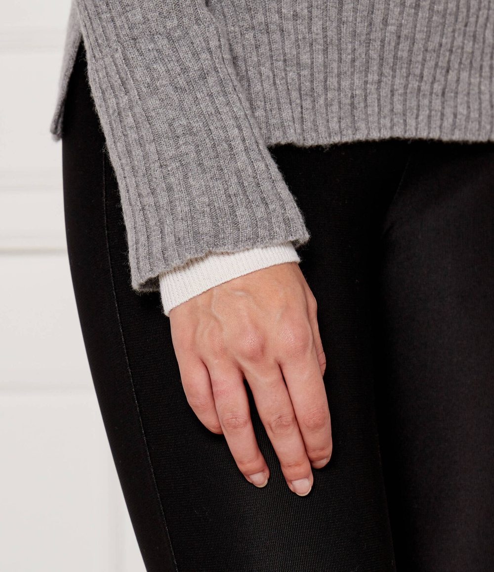 Хлопковый свитер kanaani Pinko - серый(104344 A278)