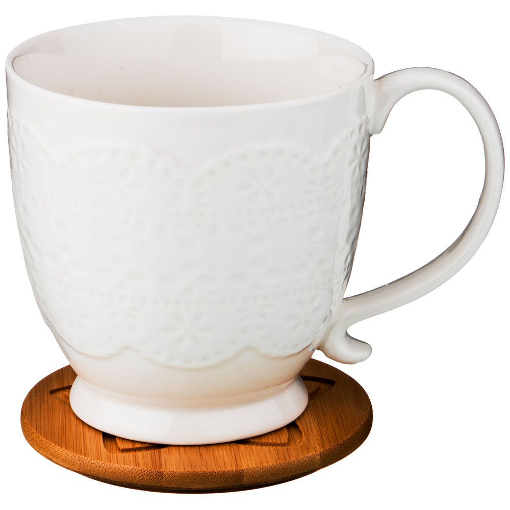 КРУЖКА С КРЫШКОЙ LEFARD "NATIVE" 500 МЛ (КОР=12ШТ.)