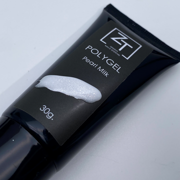 ZT Полигель с шиммером "Pearl milk" 30 гр.