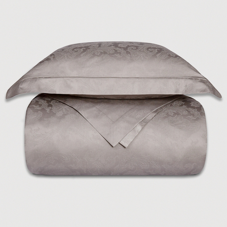 Постельное белье 1.5 спальное Сlaire Batiste Blavet серо-коричневое