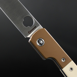 Corso Cream White G10 Satin Bronze Bolster