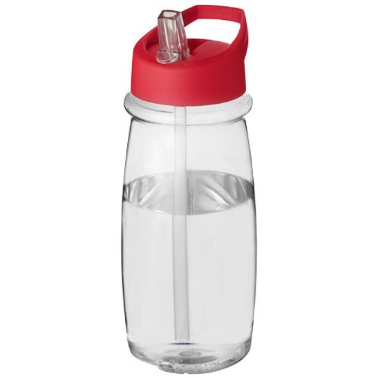 Спортивная бутылка H2O Pulse объемом 600 мл с крышкой-носиком